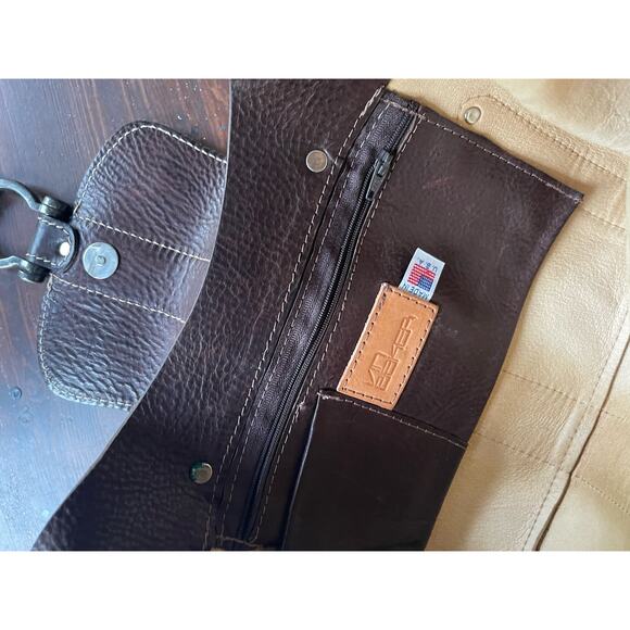 Vintage Rare Vin Baker Leather Bag - Picture 4 of 9